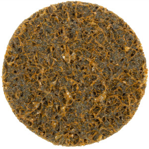 Non Woven Disc Screw Type 50mm 10pc Brown Coarse For Surface Cond. Kit