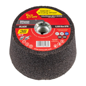 Grinding Wheel 100x50mm M14 Bore - #36 Bowl - Angle Grinder