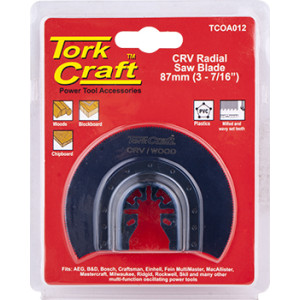 Quick Change Radial Saw Blade 87mm(3-7/16') Crv