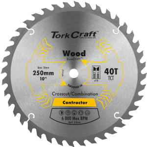 Blade Contractor 250 X 40t 16mm Circular Saw Tct
