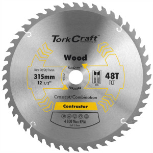 Blade Contractor 315mm X 48t 30mm Bore Circular Saw Tct