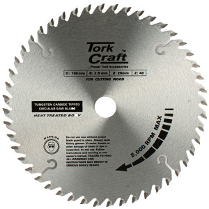 Blade Tct 190 X 48t 30/20/16 Tcg Positive Profesional Industrial