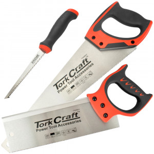 Saw Set 3pc Hand/back/job Saw Blister Pack