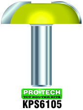 Classical cove edge profile bit by Pro-Tech
