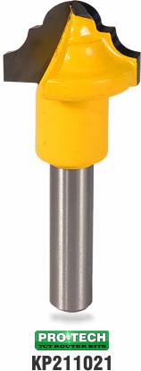 Classical plunge router bit sample