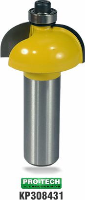 Cove edge profile bit by Pro-Tech