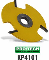 3 Wing slot cutter bit replacement blade by Pro-Tech