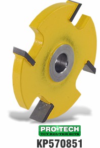 4 Wing slot cutter bit replacement blade by Pro-Tech