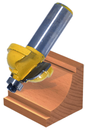 Cove bit profile sample